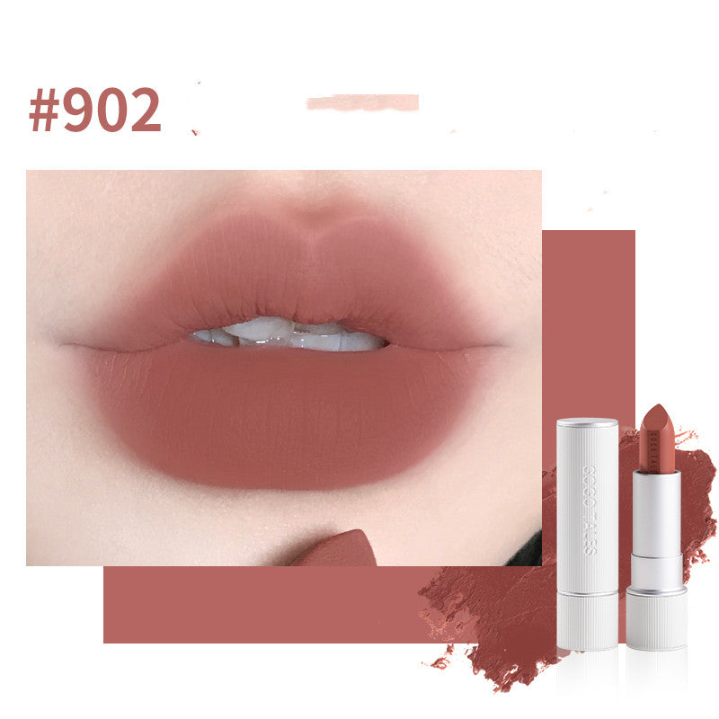 Lápiz Labial de Terciopelo Castaño