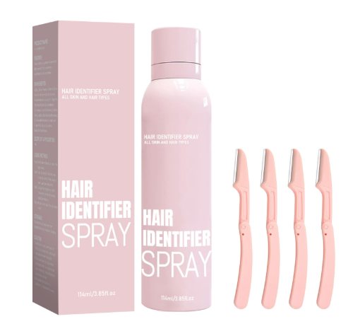 Spray depilador facial suave — resultado en minutos