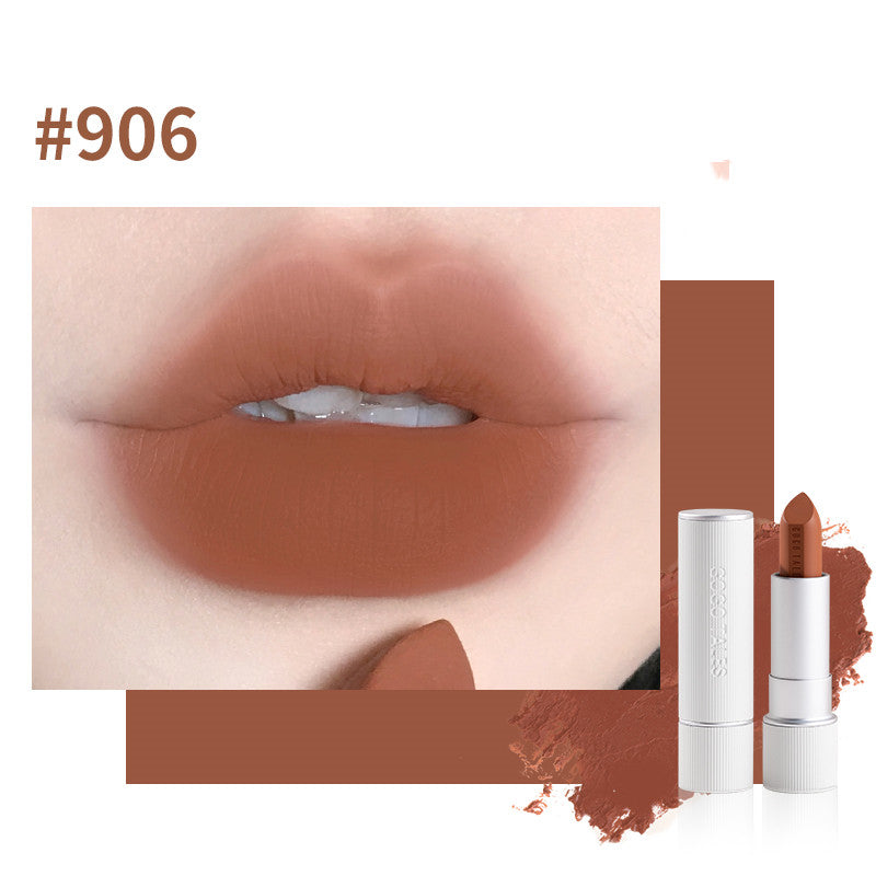 Lápiz Labial de Terciopelo Castaño