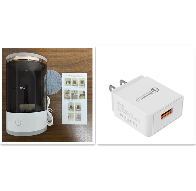 Kit de 12 Brochas Profesionales con Organizador Giratorio