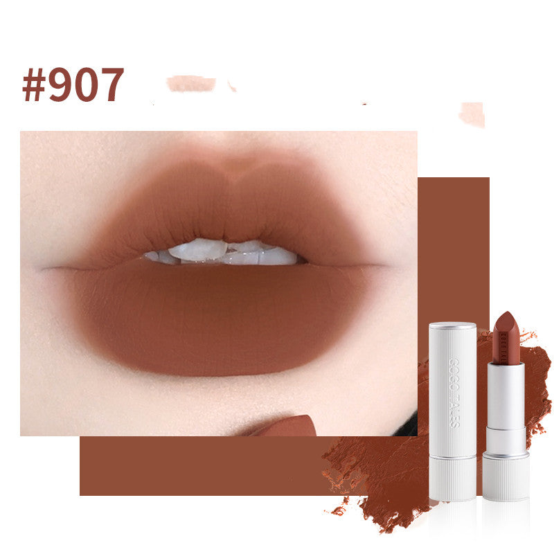 Lápiz Labial de Terciopelo Castaño