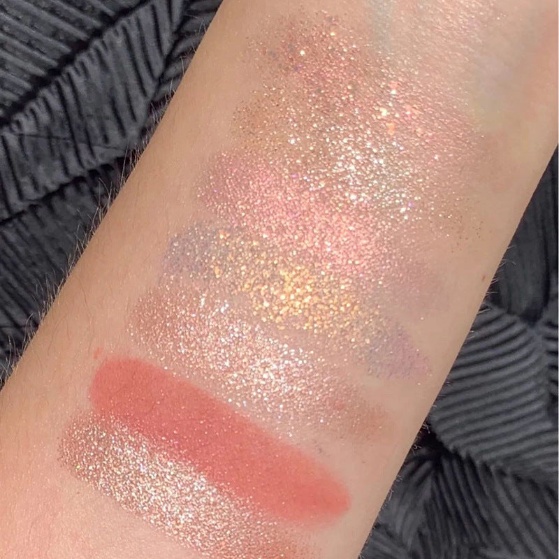 Paleta de sombras Sunset Glow — 9 tonos ahumados