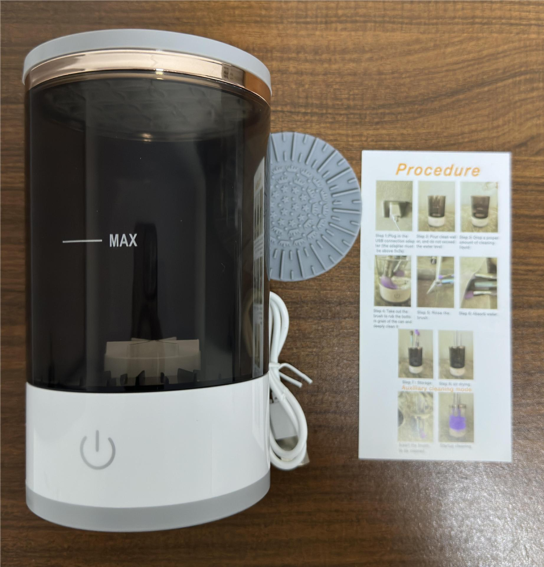 Kit de 12 Brochas Profesionales con Organizador Giratorio