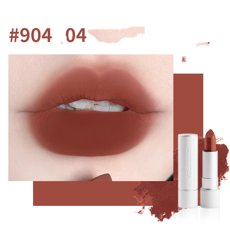Lápiz Labial de Terciopelo Castaño