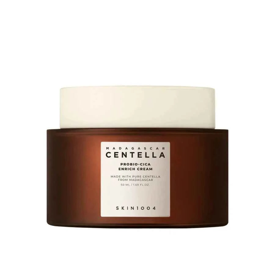 Madagascar Centella Probio-Cica Enrich Cream | Crema Reparadora y Fortalece la Barrera Cutánea – Cosmética Coreana K-Beauty (50ml)