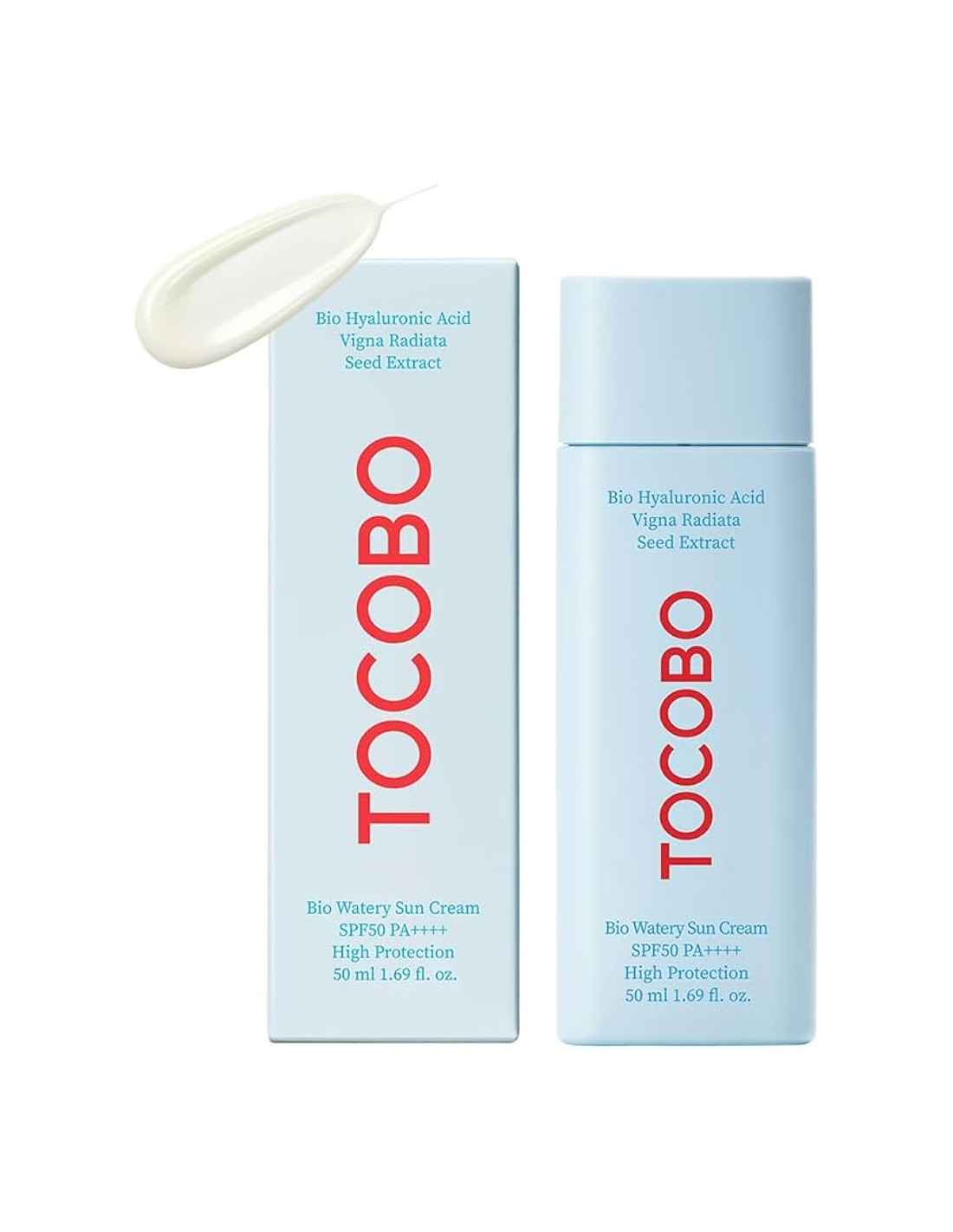 Tocobo -  Protector Solar Vegano e Hidratante SPF50 + PA++++ (50ml)
