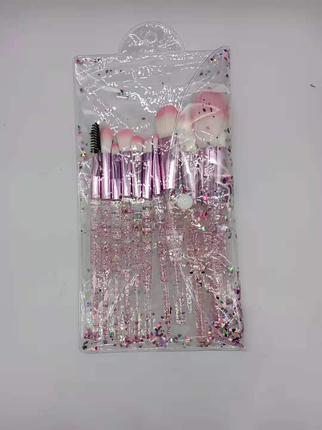 Set de Brochas Glow con Mango de Cristal