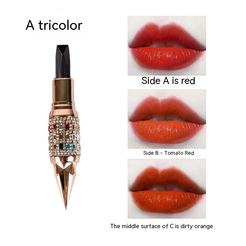 Labial mate 3 en 1 — hidratante y de larga duración